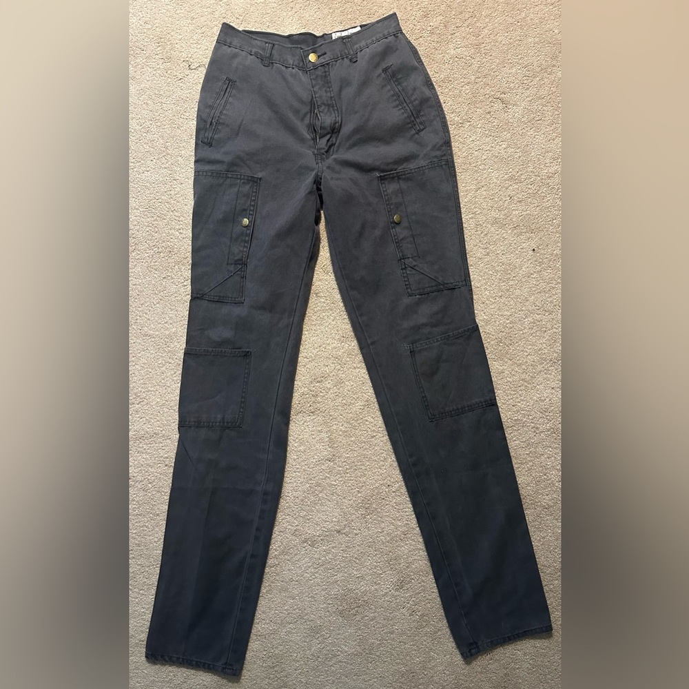 Dark Gray Cargo Pants